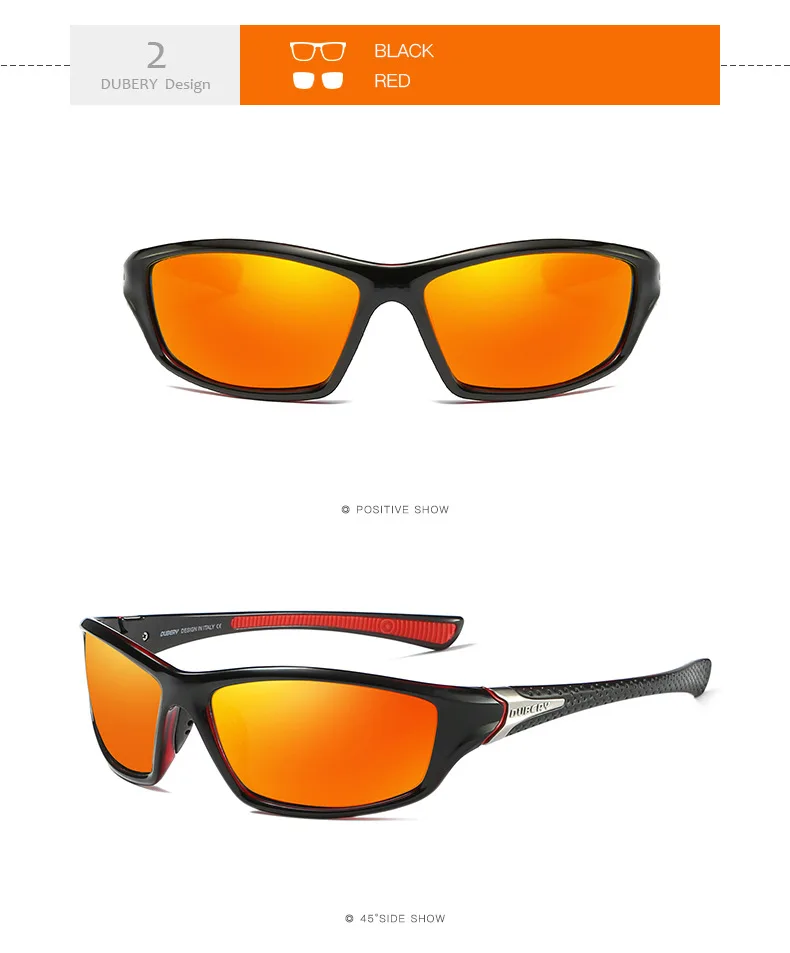 Солнцезащитные очки для рыбалки, поляризованные очки UV400, линзы из смолы, для мужчин или женщин, для спорта на открытом воздухе, для езды, вождения, 9 цветов, Новинка - Цвет: 2