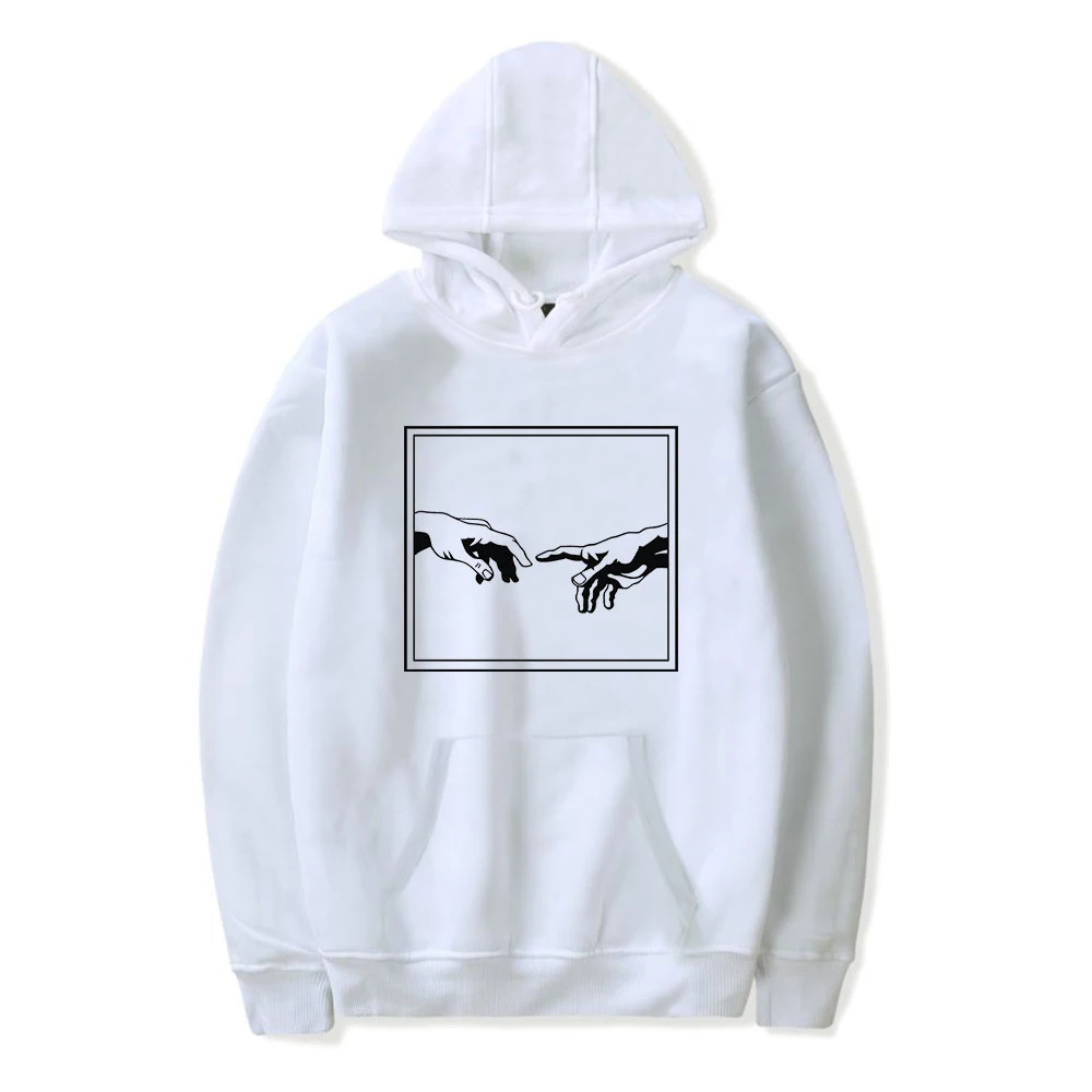 Frdun تومي مايكل أنجلو هوديس البلوز المطبوعة عالية الجودة Highsreet المعتاد K-البوب البلوز للجنسين الملابس زائد حجم Frdun تومي مايكل أنجلو هوديس البلوز المطبوعة عالية الجودة Highsreet المعتاد K-البوب البلوز للجنسين الملابس زائد حجم