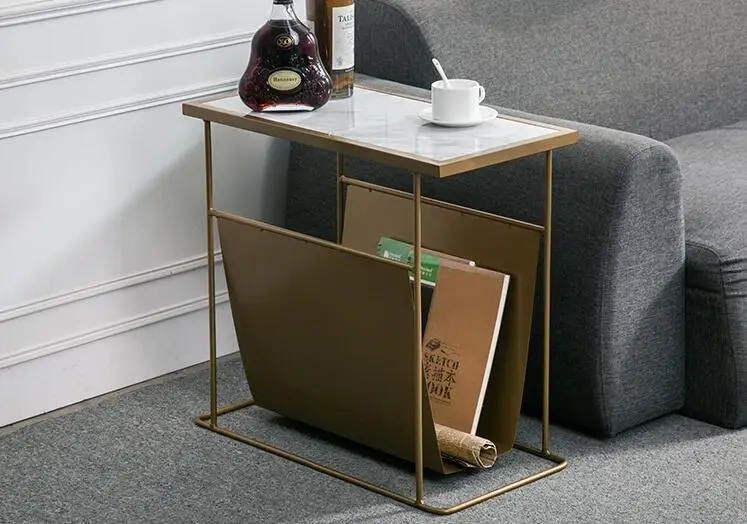 A few small coffee table leisure bedside living room sofa corner bedroom balcony small square table.
