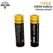 Electronic cigarette 18650 battery for E cigarette Box MOD vape