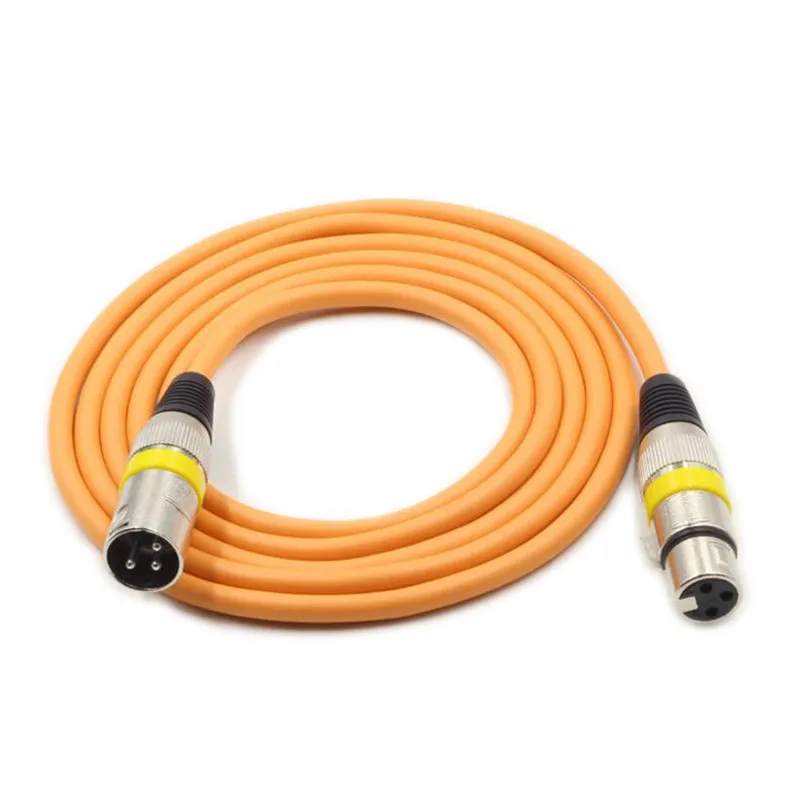 NOSYA 3 Pin of OFC XLR Cable Male to Female M/F Audio Cable For Microphone Mixer 3 feet 1.5m-10m NOSYA 3 Pin of OFC XLR Cable Male to Female M/F Audio Cable For Microphone Mixer 3 feet 1.5m-10m