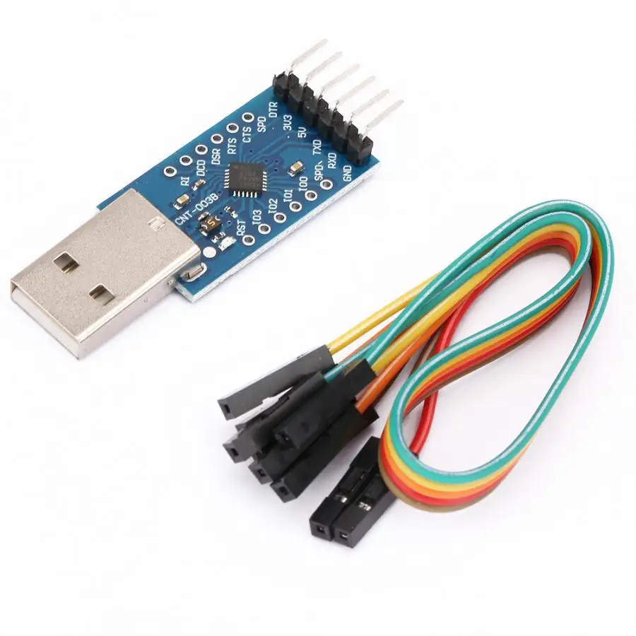 CP2104 USB 2 0 к TTL UART 6 Контактный Модуль последовательный преобразователь плата