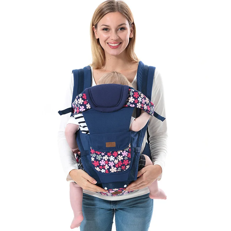 

2-30 Months Breathable Multifunctional Front Facing Baby Carrier Infant Comfortable Sling Backpack Pouch Wrap Baby Kangaroo