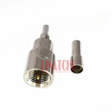 10 предметов/Лот, размер с FME штыревой rg316 rg174 lmr100 коаксиальный акриловая потолочная адаптера переменного тока разъем