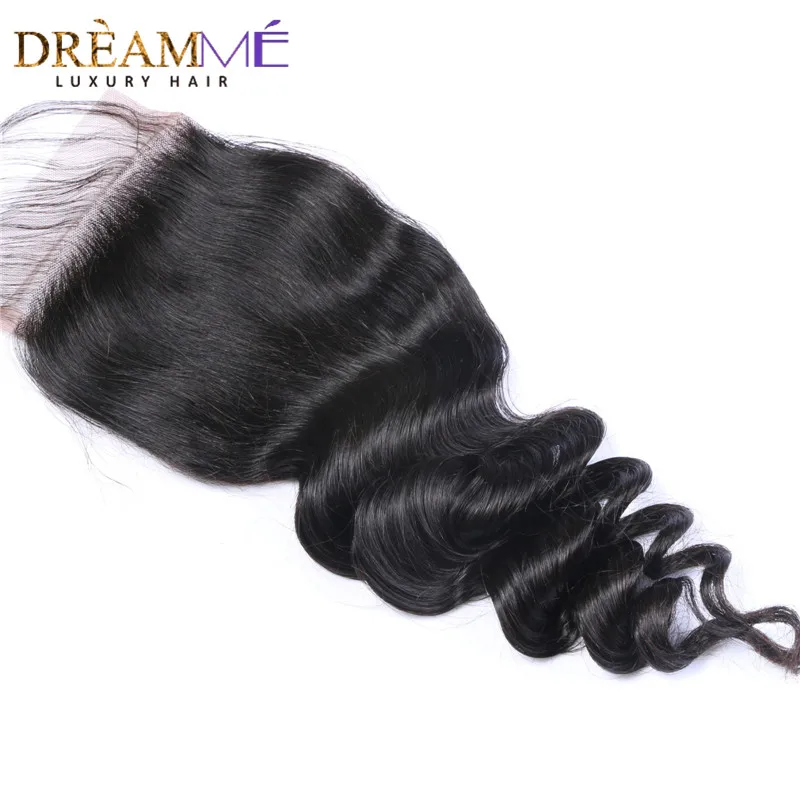 loose wave human hair lace closure (6)