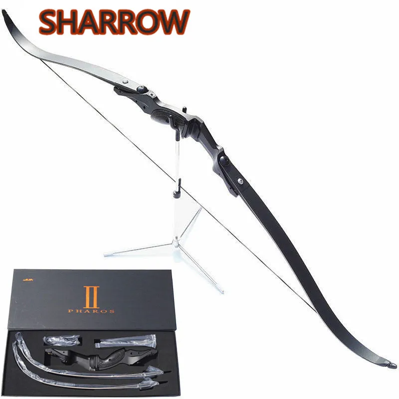 

60" 30-60Lbs Archery Recurve Takedown Bow Longbow Right Hand ILF Handle 190FPS Outdoor Shooting Hunting Sports Game Accessories