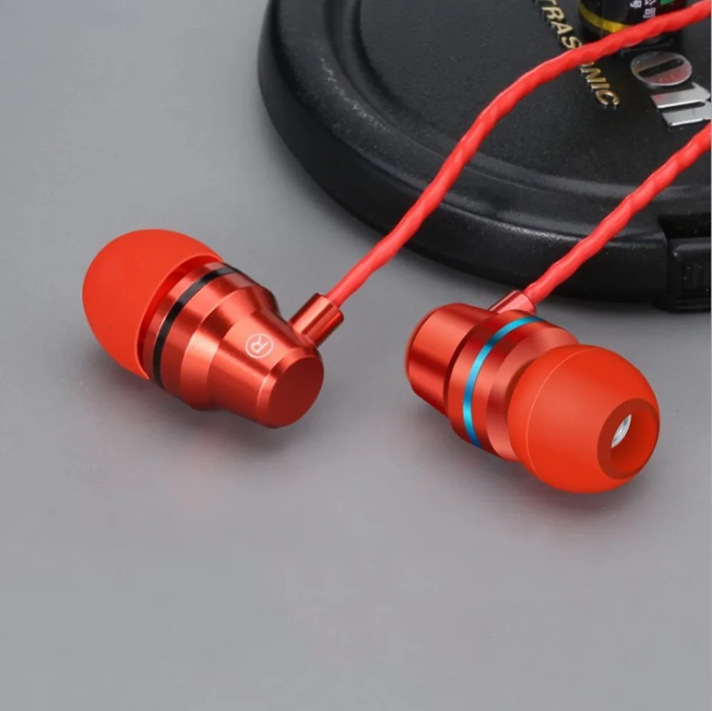 Hangrui 3.5mm In-ear Wired Earphone For Xiaomi Samsung iphone Smartphone  Music Earphones With Microphone In Ear Sport Earphone (8)