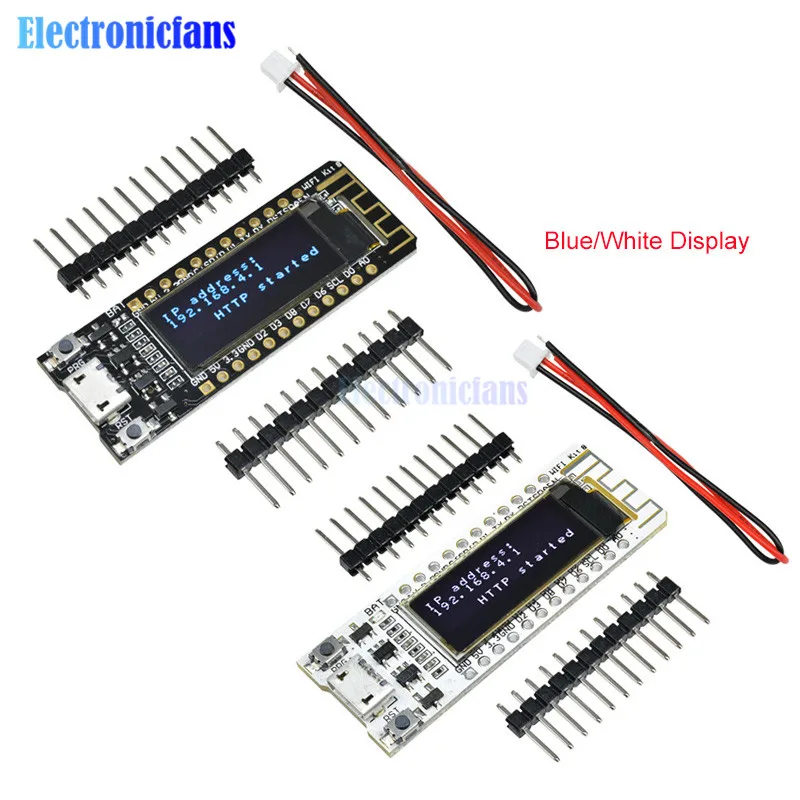 Плата PCB для NodeMcu Arduino плата флэш памяти ESP8266 0 91 дюйма OLED CP2014 32 Мб 8266 Wi