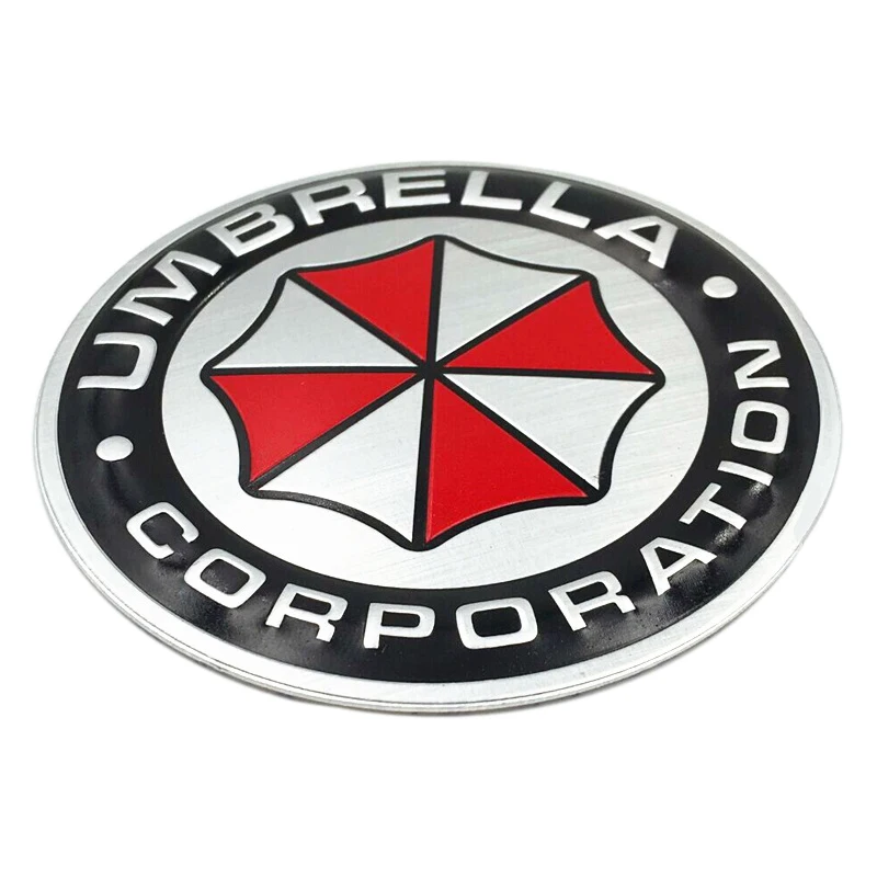 Sikeo Umbrella Corporation 3D алюминиевый стикер на автомобиль мотоцикла 2 типа для ford focus bmw mazda