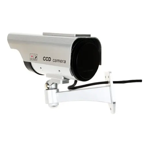 

CAA-4 X CCTV TELECAMERA FINTA DUMMY OUTDOOR DA SORVEGLIANZA PROFESSIONALE VIDEO CAMERA WIRELESS,LED NEGOZIO OUTDOOR/INDOOR