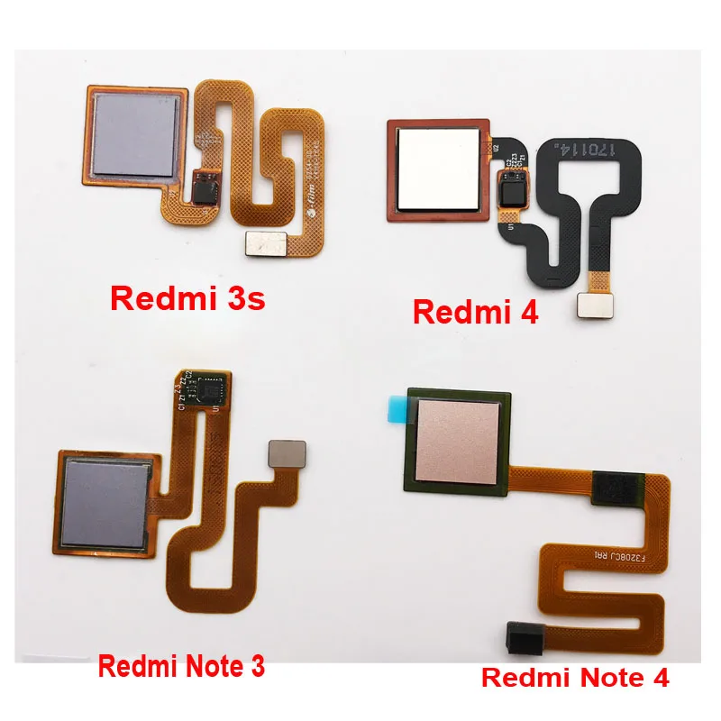 Сканер отпечатков пальцев для Xiaomi Redmi Note 3 Note3 Pro Note 4 3S 5 5S s2 a2 Lite 6 proTouch сенсор ID Кнопка возврата домой Flex cab