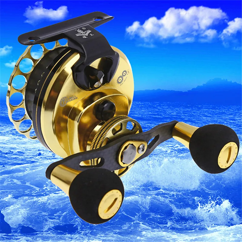 

Spinning Fishing Reel G-Ratio4.3:1 Right Left Hand Interchangeable Large Long-range Sea Freshwate Raft Fishing Reel on Board