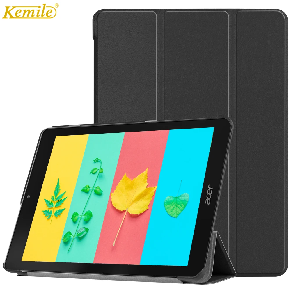 Case For ACER chromebook Tab 10 Kemile Ultra Slim Lightweight Auto Sleep Wake protection Cover For ACER chromebook Tab 10 Case