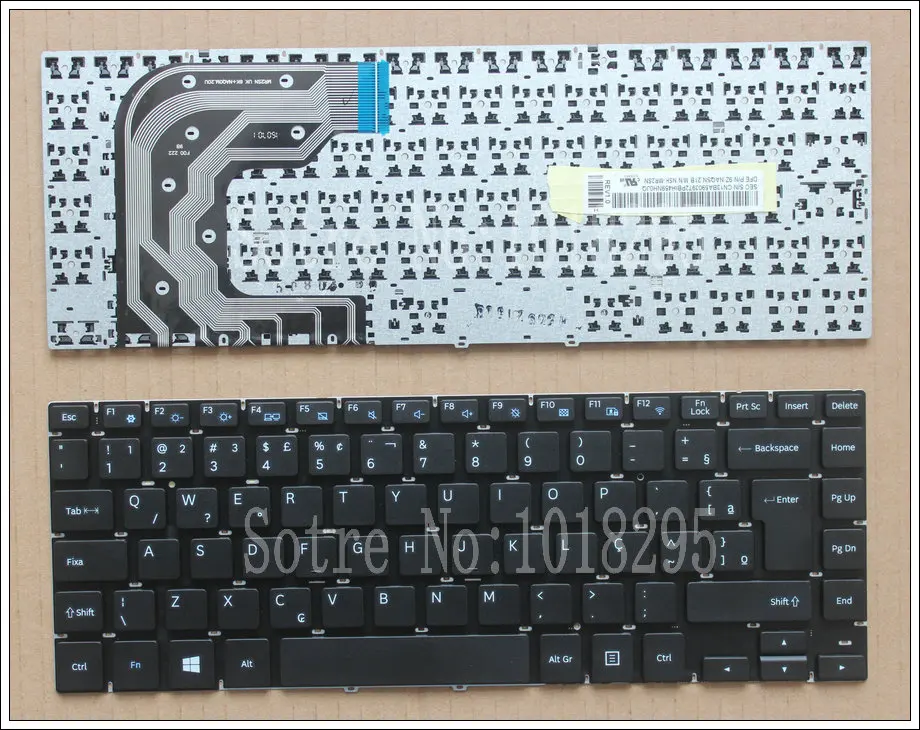 Новый Бразилия клавиатура ноутбука для Samsung np370e4j np370e4k 370e4j BR Бразильский ba98-00392p |