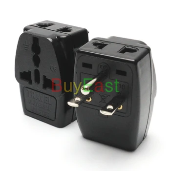 

10 x North American NEMA 6-15P 3 Way Multi Outlet Electrical Plug Adapter AC100~250V 10A Black Color
