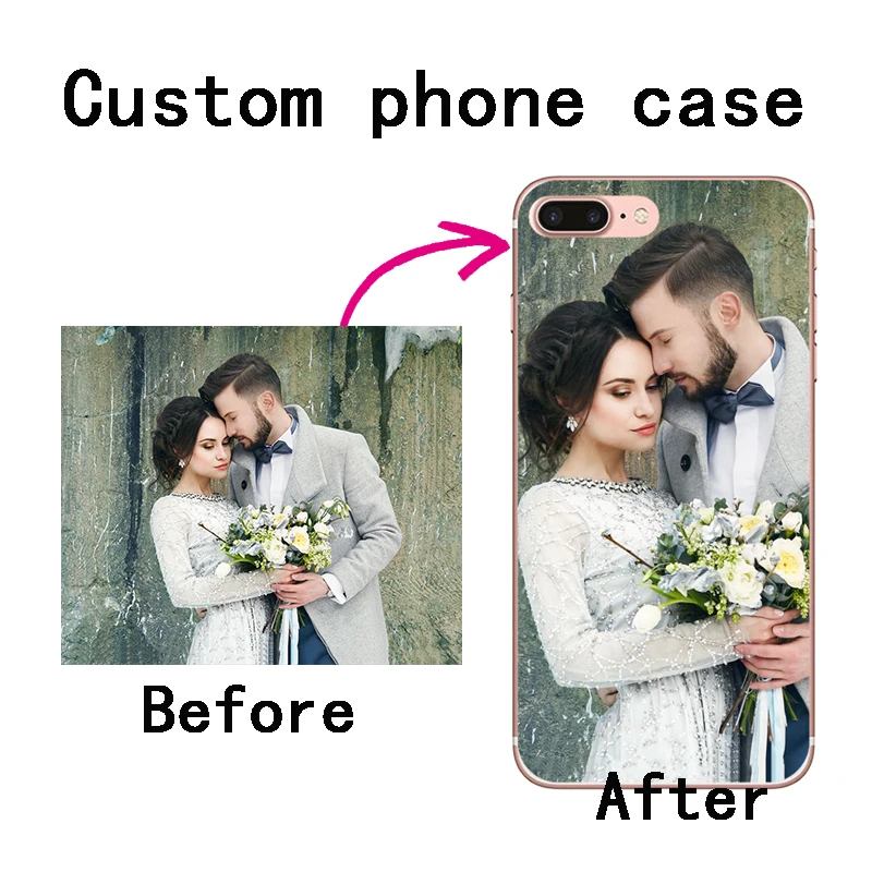 На заказ DIY чехол для телефона с фото Moto X XT1055 1st Gen мягкий TPU на напечатанный