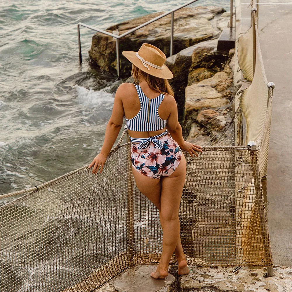 Kaufen 2020 Neue Frauen Gebunden Bogen Cut out One stück Badeanzug Tank Monokini Weibliche Strand Badeanzug Bademode fatos de banho