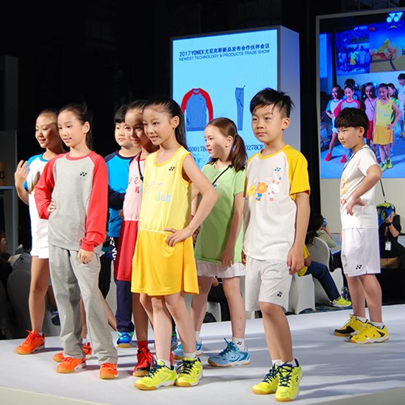 Новые профессиональные детские туфли для бадминтона Yonex Детские брендовые
