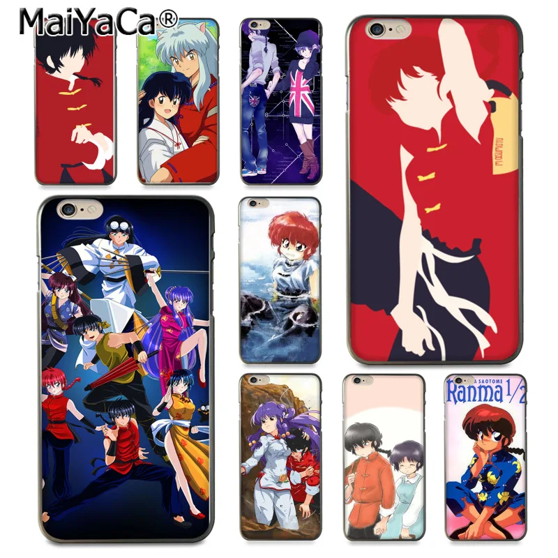 MaiYaCa Ranma 1 2 цветной рисунок ТПУ чехол для телефона iPhone 8 7 6 6S Plus X 10 5 5S SE 5C Coque Shell |
