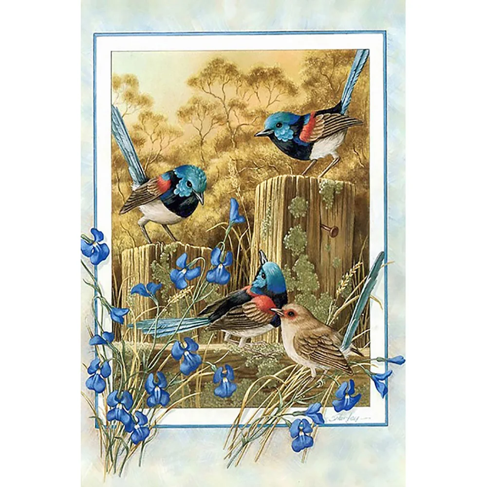 

DIY 5D Full Diamond Painting Cross Stitch Little bird Mosaic Diamond Embroidery Needlework Patterns Rhinestone kits