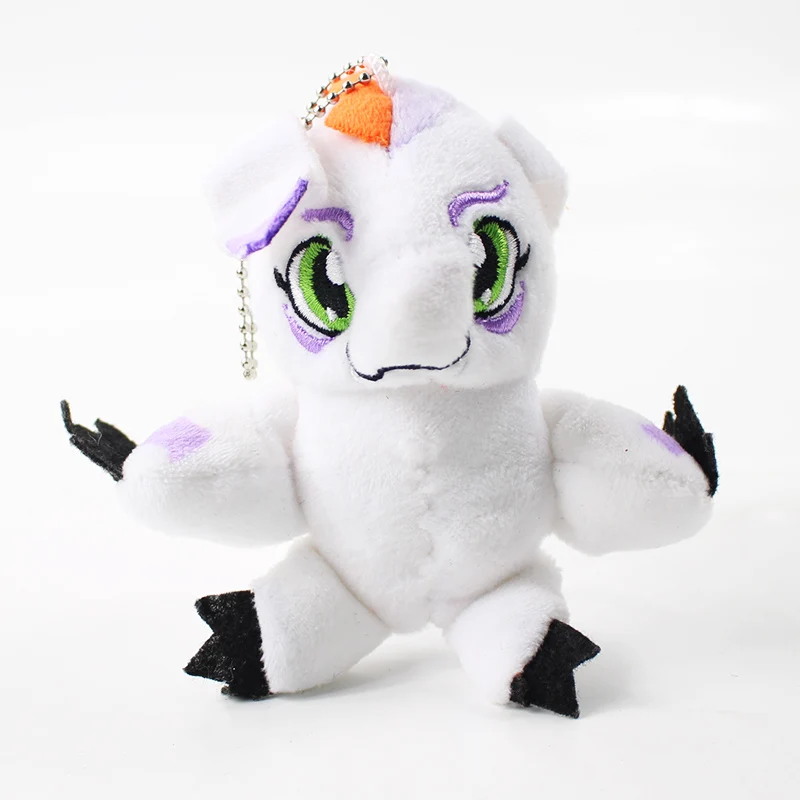 Digimon плюшевая игрушка Patamon Palmon Piyomon Tailmon Gomamon Koromon Gabumon Agumon Мягкая кукла-чучело плюшевая подвеска брелок - Цвет: Gomamon