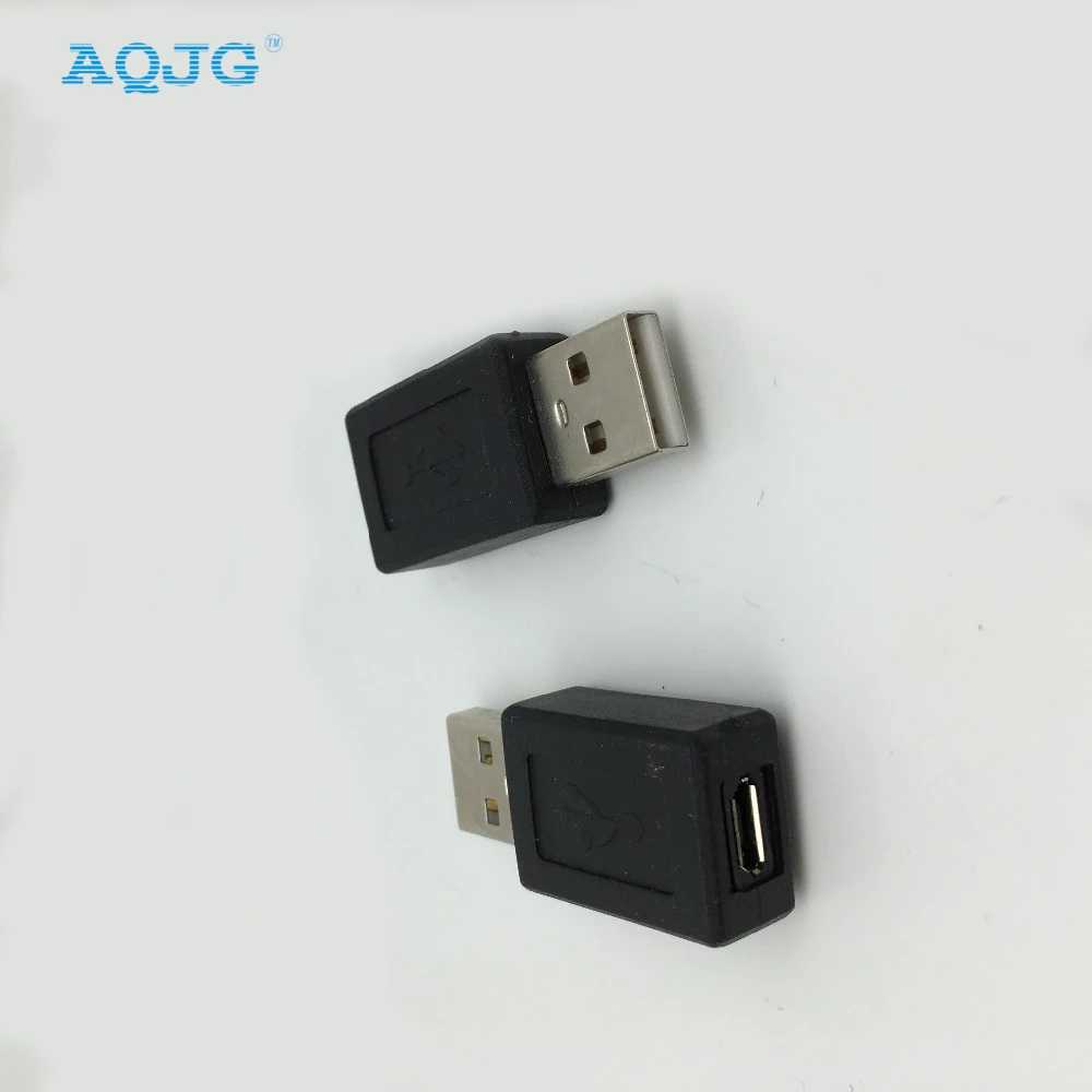 В наличии! Переходник USB Male Micro Female B M/F переходник AQJG бесплатная доставка|micro usb b