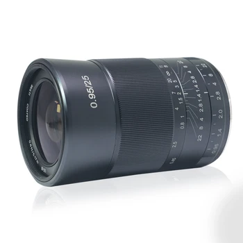 

Mcoplus 25mm F0.95 Super Large Aperture Manual Focus lens APS-C for Fuji X-mount /For Sony E Mount A7 A7III A6000 A6300 XT2 XT20