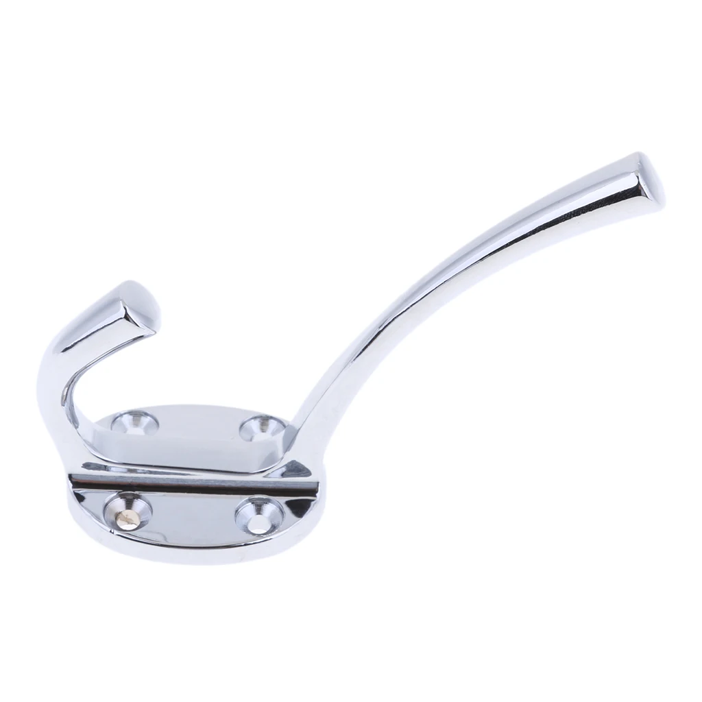 Marine Stainless Steel Polished Hat & Coat Hook Hanger Boat Pothook Hardware