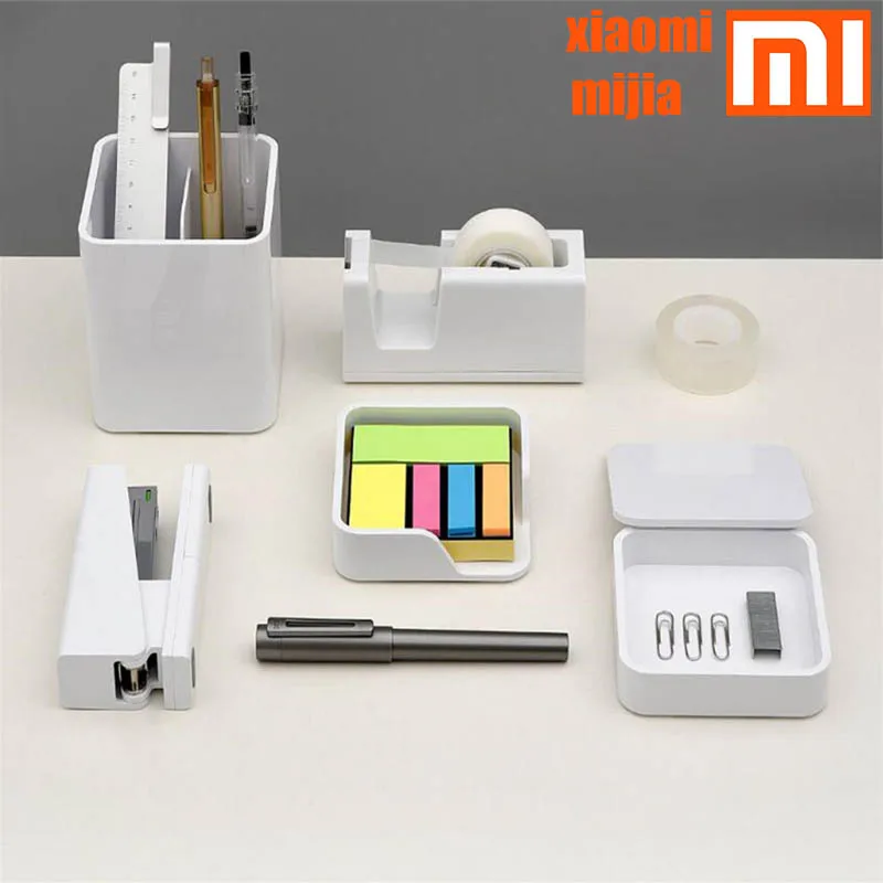 

Xiaomi KACO LEMO Desktop storage box storage box Note box product box 3 in 1 assembly free simple design Work for the office fam