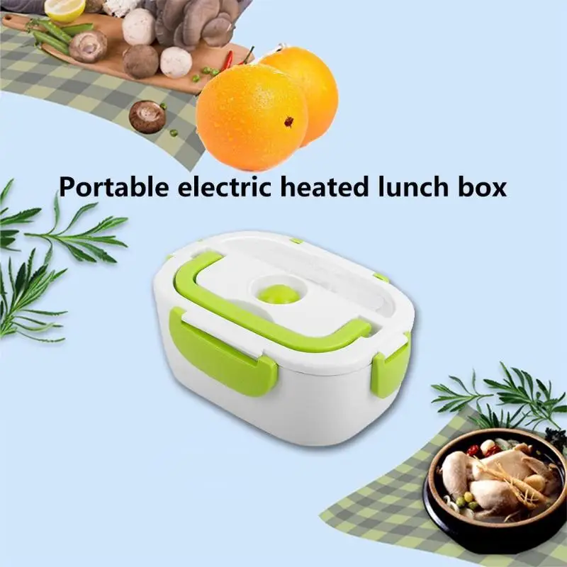 

Food Container PTC Heating Electric Lunch Box Rice Warmer Electric Lunch Box Portable Stainless Steel Split 12V/24V/230V New