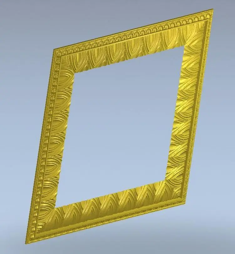 3d модель простая рамка рельеф для станка с ЧПУ в формате STL файлы 1|simple borders|for cnc3d