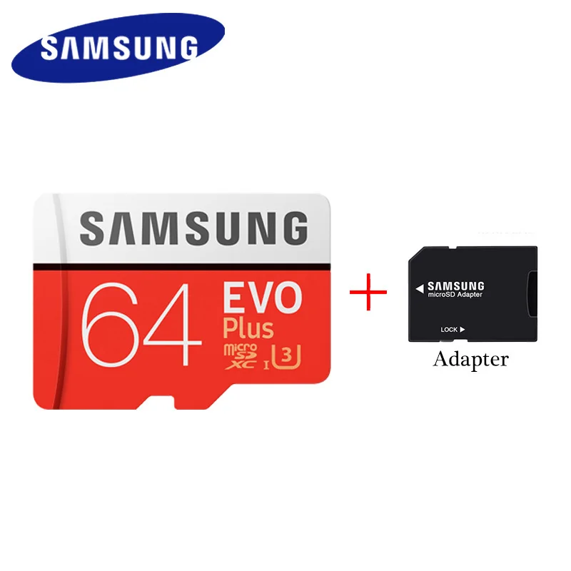 samsung micro sd карта памяти 64GB max100MB/S класс 10 SDXC U3 4K tarjeta micro sd TF флэш-карта для смартфонов - Емкость: 64GB-AP