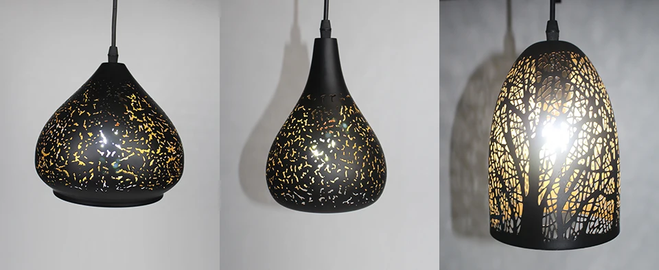 Pingente de Loft Lâmpada de Ferro Pingente de Ferrugem Vindima Luz Nordic Poroso E27 Led Abajur Bar Restaurante Ataque Criatividade Estilo Lâmpada 8 e27 led ferro gravura abajur barra restaurante