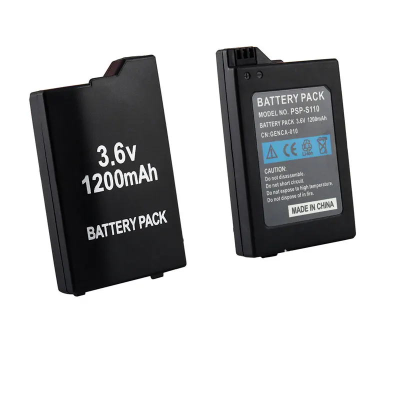

1200mAh Rechargeable Battery Pack Replacement for Sony PSP2000 PSP3000 PSP 2000/3000 PSP-S110 Console For PlayStation Controller