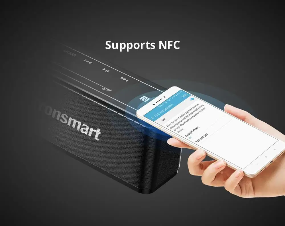 [] Tronsmart Element Mega NFC портативный Bluetooth динамик 40 Вт DSP 3D цифровой звук Открытый Портативный мини видео динамик