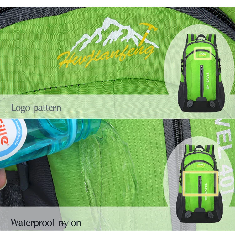 40л Водонепроницаемый рюкзак, походная сумка, рюкзак для велоспорта, альпинизма, дорожные сумки для мужчин и женщин, USB зарядка, противоугонная спортивная сумка