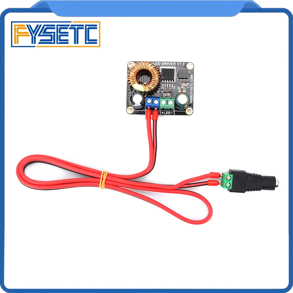

30W LED Boost LED Constant Current Driver Boost LED Driver V1.0 With Cable DC Converter For Light Curing 3D Printer Accessories