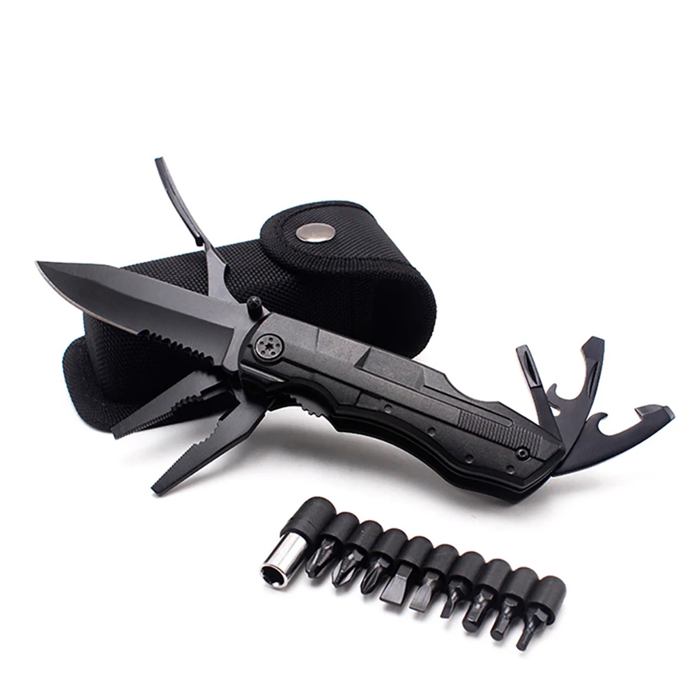 

Multifunction Folding Knife Plier Army Knives Pocket Hunting Outdoor Camping Survival Knife tool