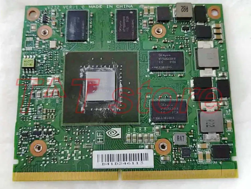 Оригинальная графическая видеокарта K2000M MXM 3 0 2G для Dell M4600 M4700 M4800 0D30WG D30WG CN-0D30WG |
