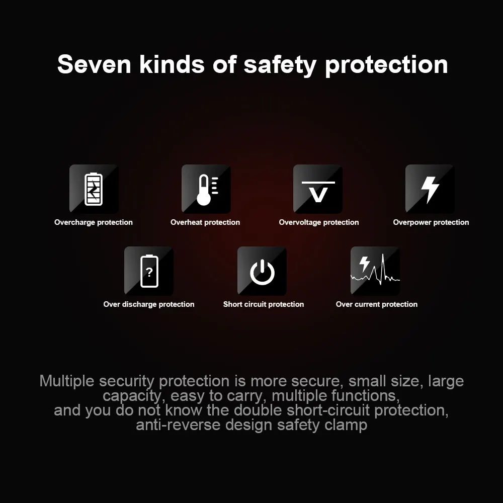 Автомобильный аккумулятор стартер внешний 12 В портативный пусковое устройство