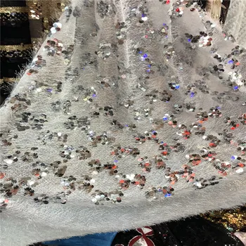 

Free shipping F17-1 (5y/lot)African Lace With Sequins,Embroidery Textile Lace Fabric,African French Lace Fabric High Quality