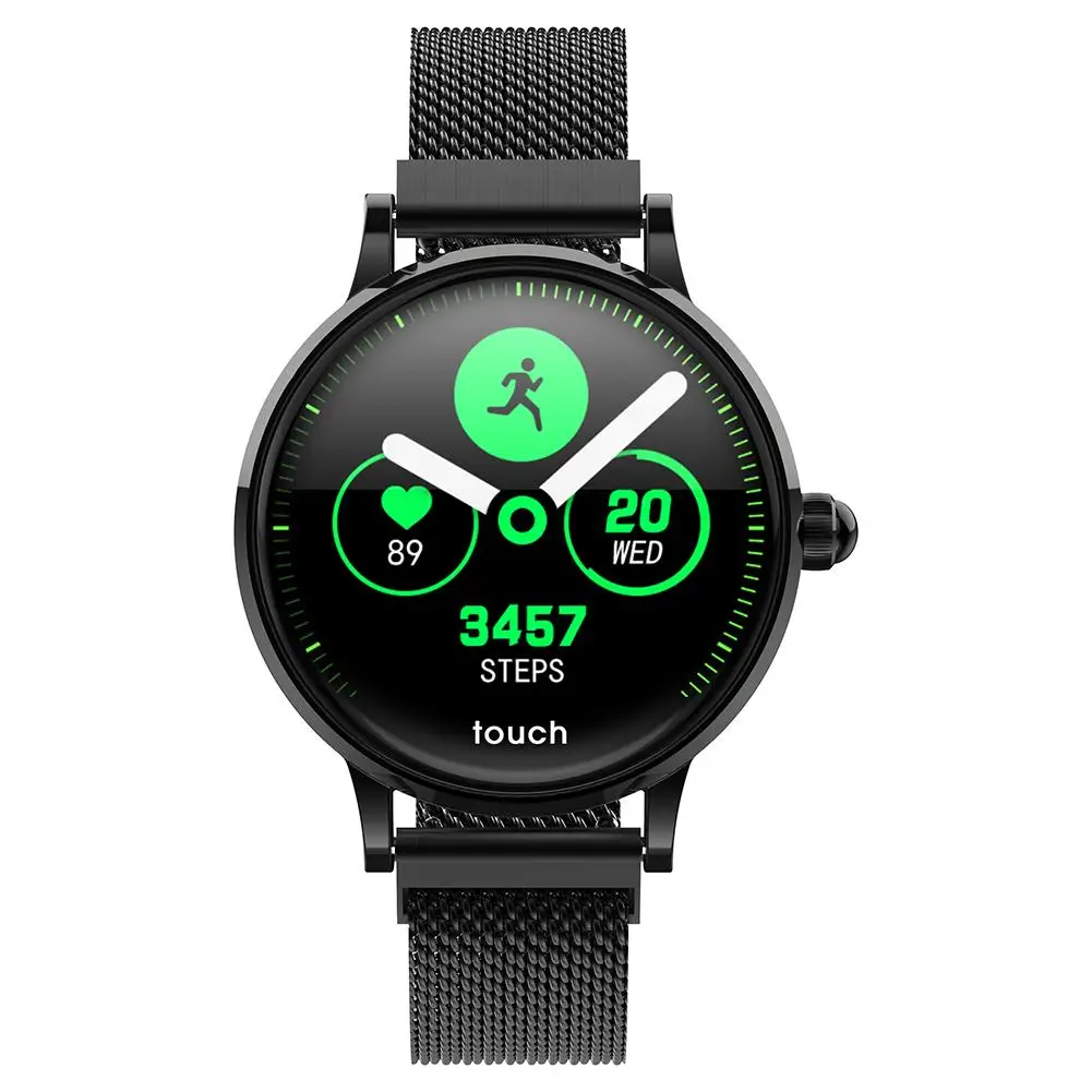  Smart Milanese Bracelet Watch Female Physiological Cycle sleep Health Monitor Waterproof sport fitness fashion Watch For Women