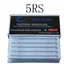Yilong TC татуировки 5RS татуировки иглы 50 шт./лот stianless стали иглы медицинские татуировки иглы