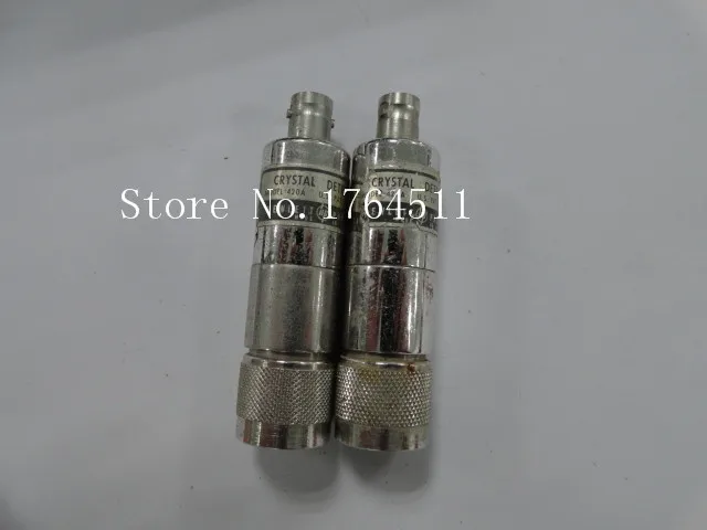 

[BELLA] ORIGINAL 420A 0.01-12.4GHz coaxial detector N-BNC