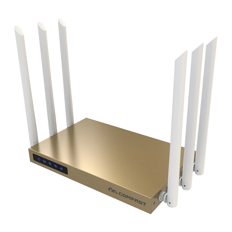 

COMFAST 750mbps high power router 11AC wifi access point 6*6dBi antenna 600 square meters coverage wireless router CF-WR635AC