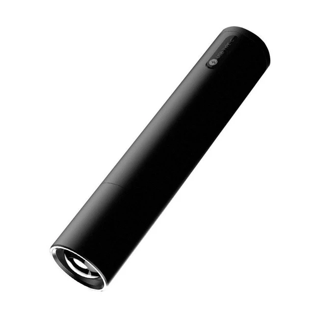 Xiaomi BEEBEST фонарик 1000LM 5 режимов Масштабируемые Яркость Портативный водонепроницаемый магнитный велосипед открытый свет для путешествий - Цвет: Черный