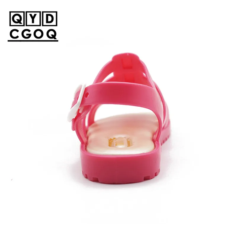 Классические римские сандалии для девочек Mini Melissa новинка 2019 Желейная обувь