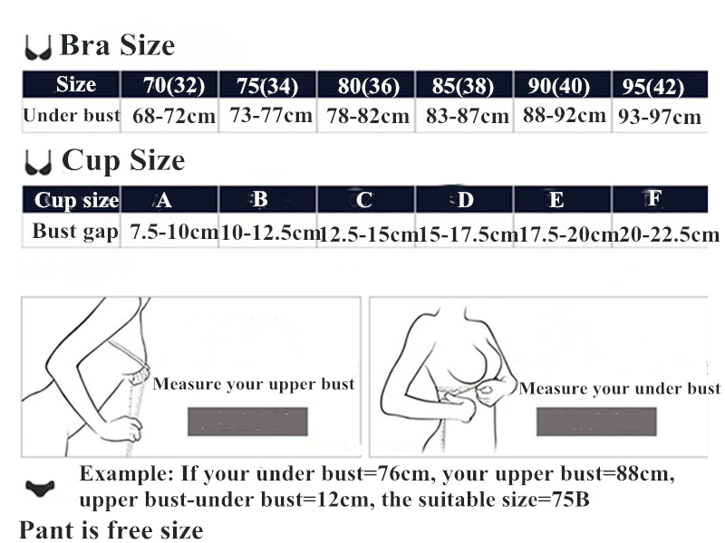 Gap Body Bra Size Chart