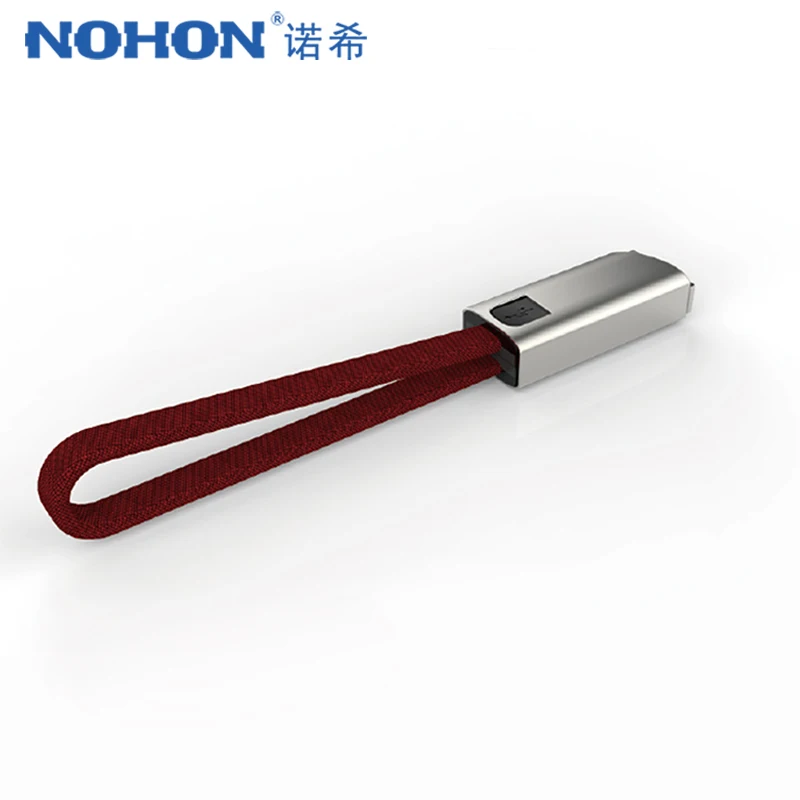 

NOHON 2.4A USB Cable Fast Charging For iPhone X XS MAX XR 8 7 6 6S 5S Plus Portable Keychain Short Charger Data Sync Cable 0.25M