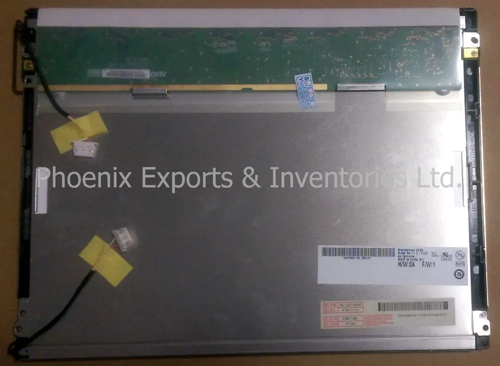 

G121SN01 V.0 12.1" LCD DISPLAY PANEL G121SN01 V0